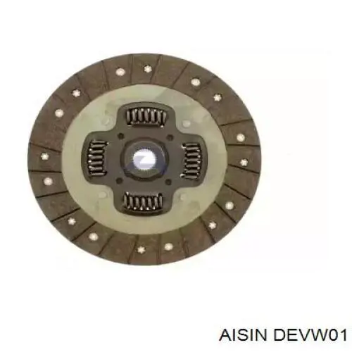 Диск сцепления DEVW01 Aisin