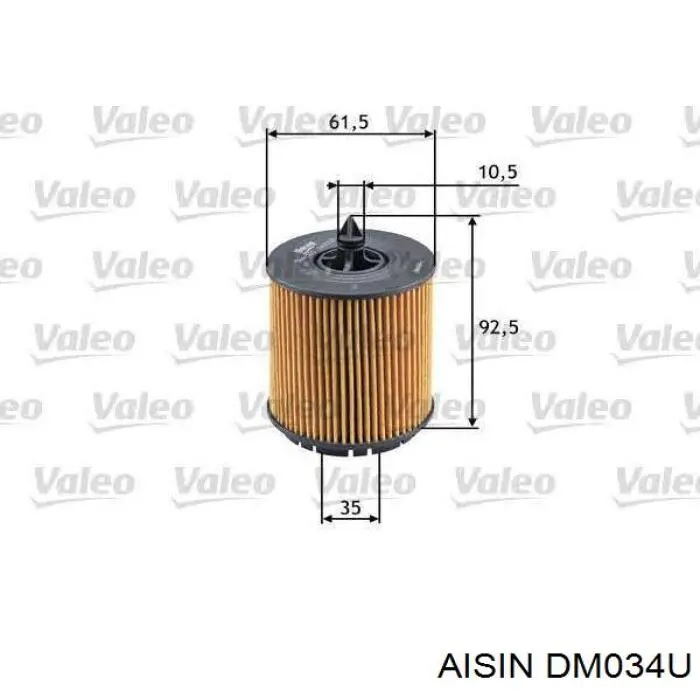 Диск сцепления DM034U Aisin