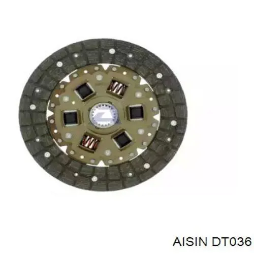 DT036 Aisin Диск сцепления ведомый