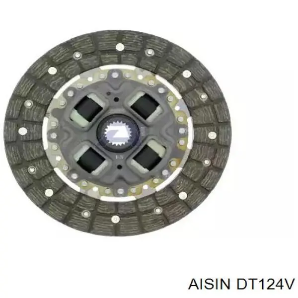 Disco de embrague DT124V Aisin