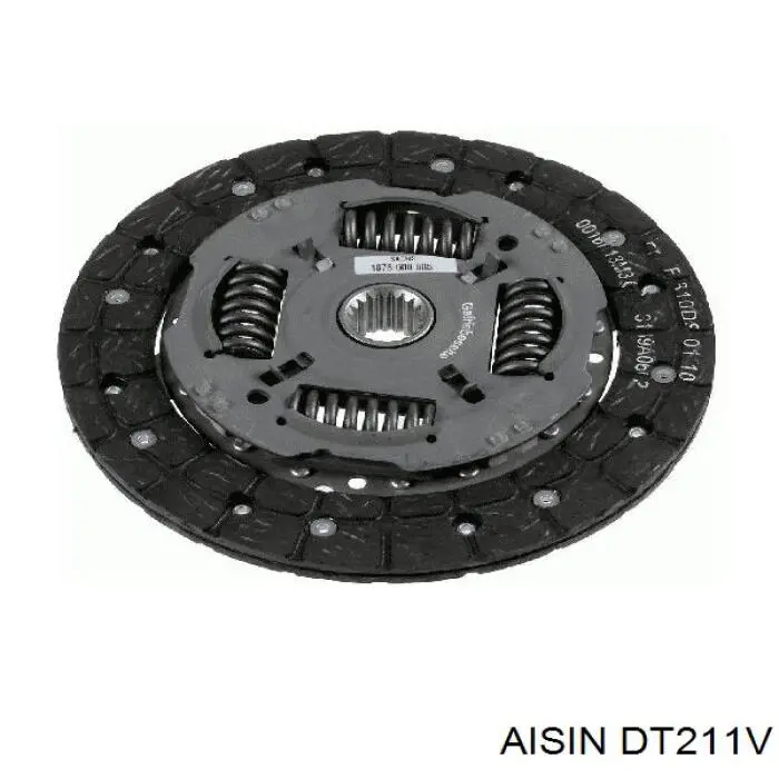 Disco de embrague DT211V Aisin