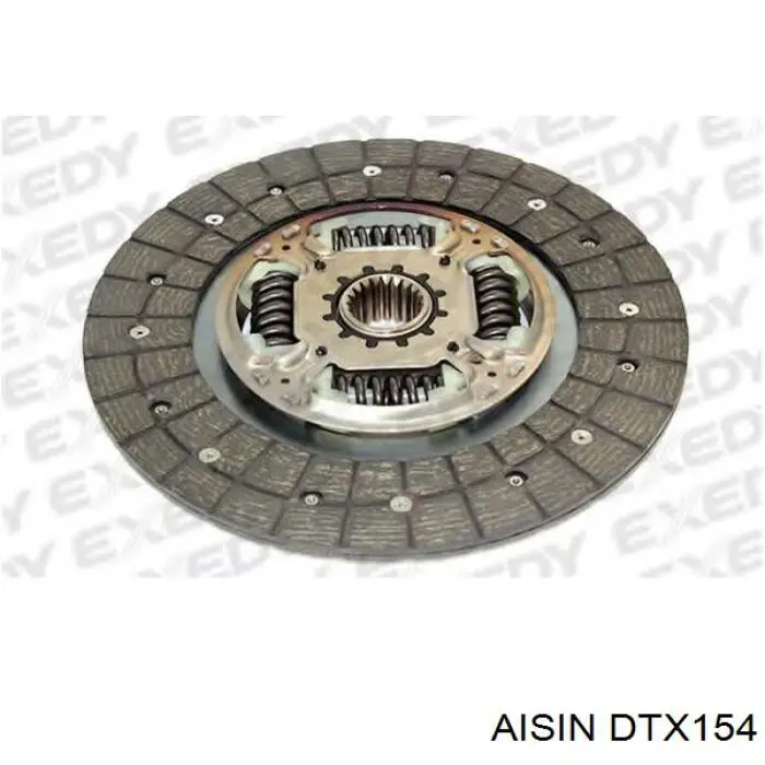 Диск сцепления Aisin DTX154