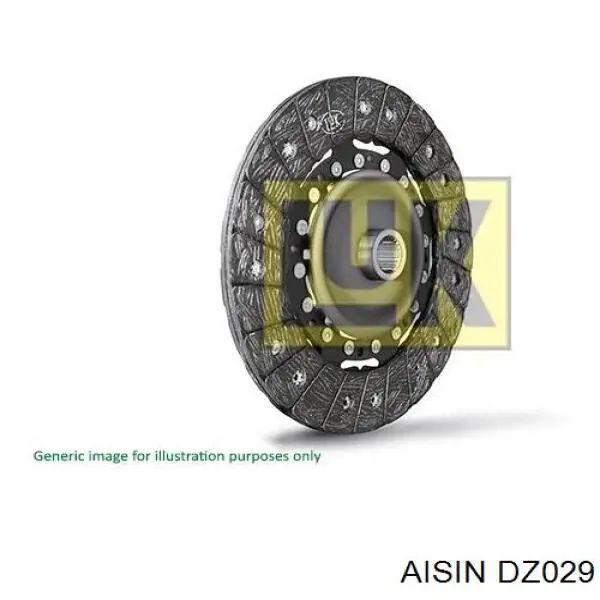 DZ029 Aisin диск сцепления