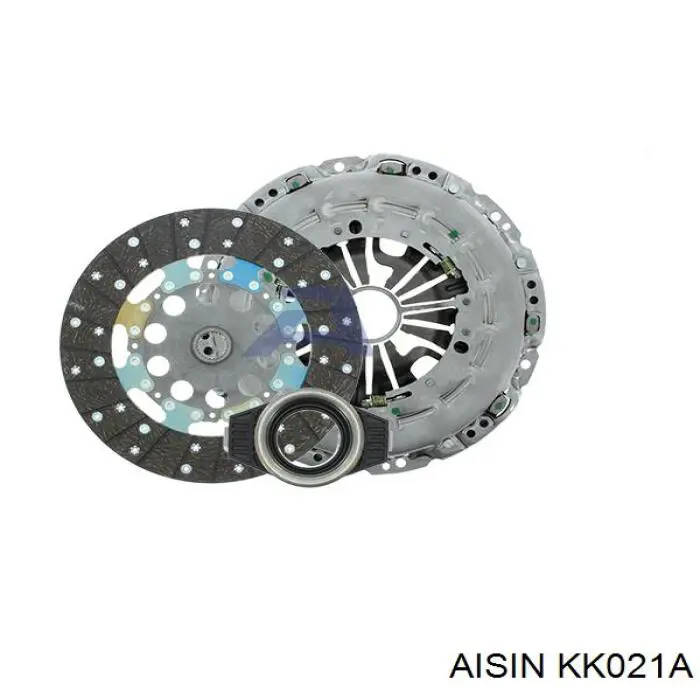 KK021A Aisin kit de embraiagem (3 peças)