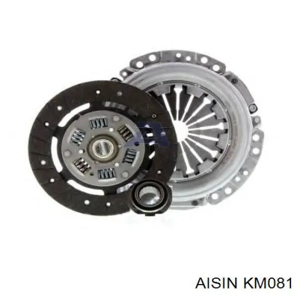 KM-081 Aisin kit de embraiagem (3 peças)