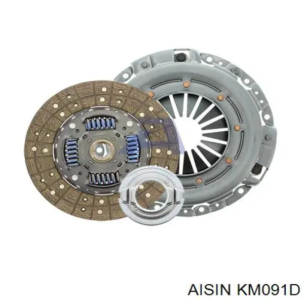 Комплект сцепления (3 части) Aisin KM091D цена, от 228.00 USD