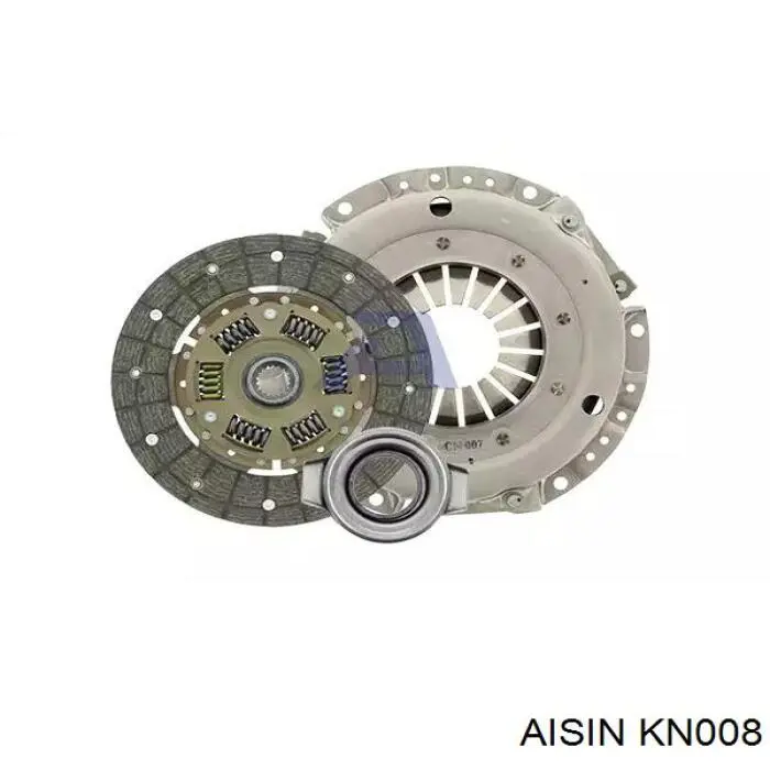 KN-008 Aisin kit de embraiagem (3 peças)