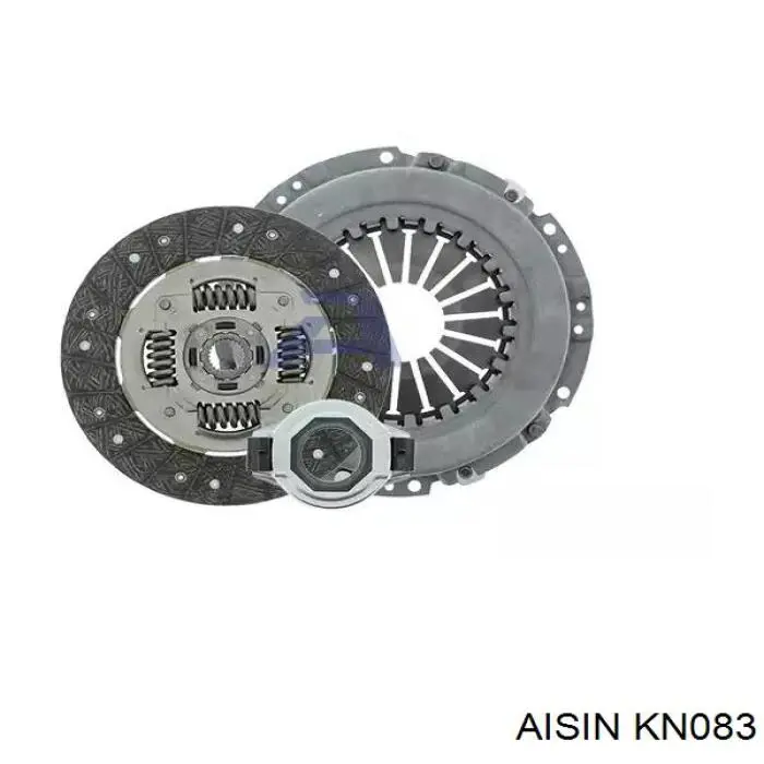 KN083 Aisin kit de embraiagem (3 peças)
