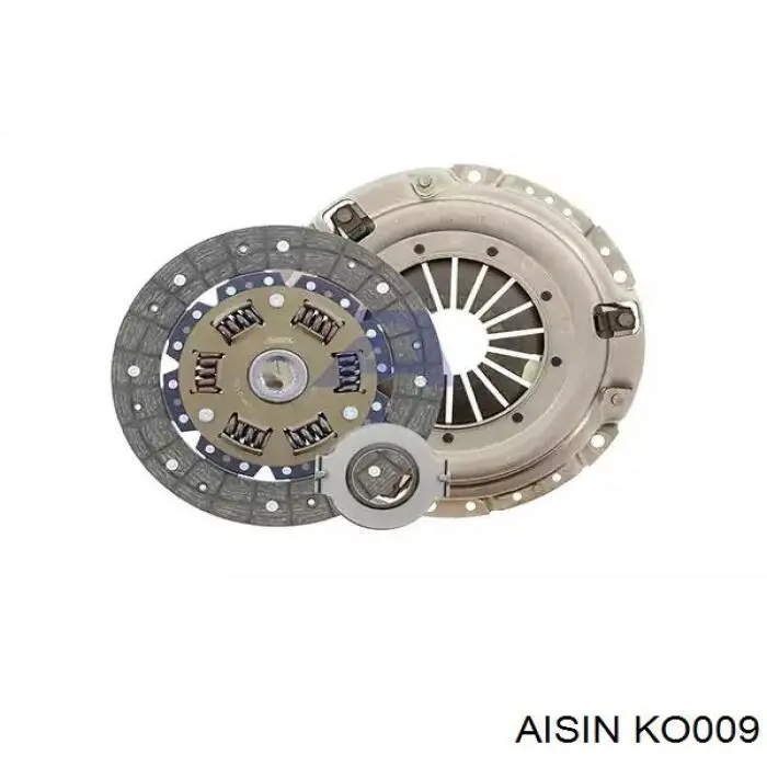 Купить KO009 Aisin Комплект сцепления (диск, корзина, подшипник)