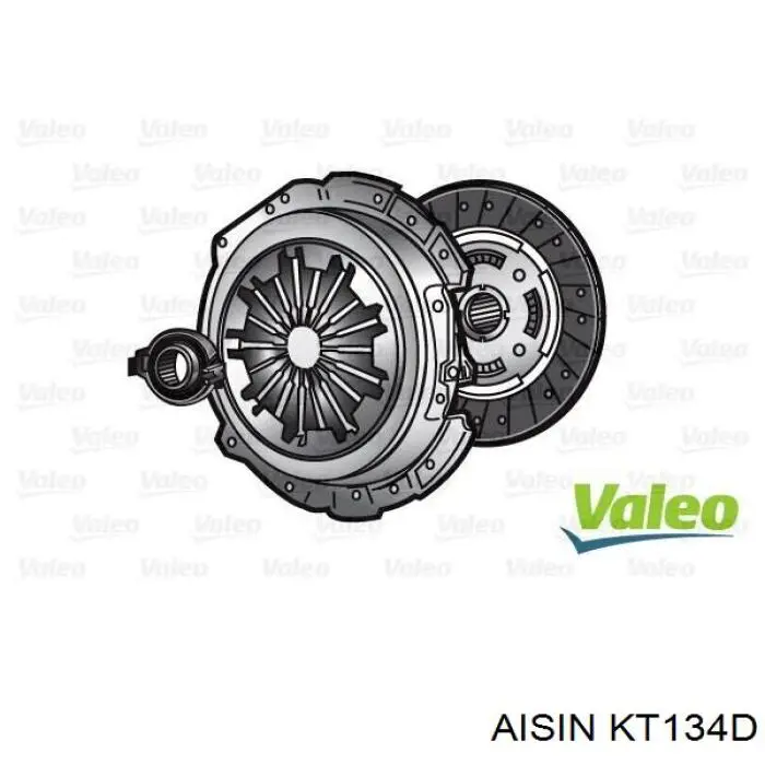 KT134D Aisin kit de embraiagem (3 peças)