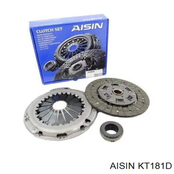 Купить KT181D Aisin Комплект сцепления (диск, корзина, подшипник)