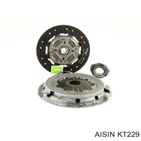 Купить KT229 Aisin Комплект сцепления (диск, корзина, подшипник)