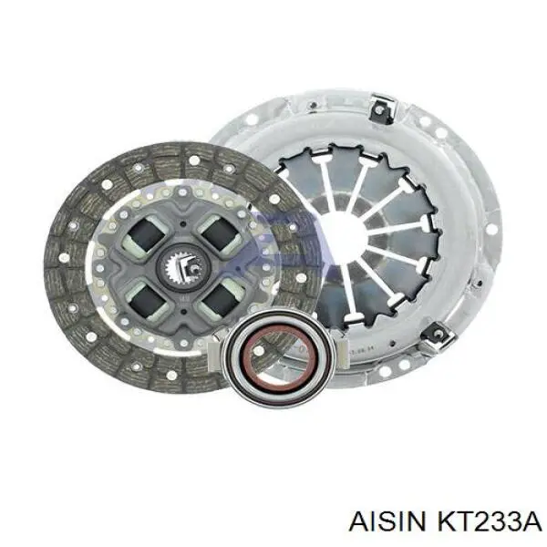 Купить KT233A Aisin Комплект сцепления (диск, корзина, подшипник)