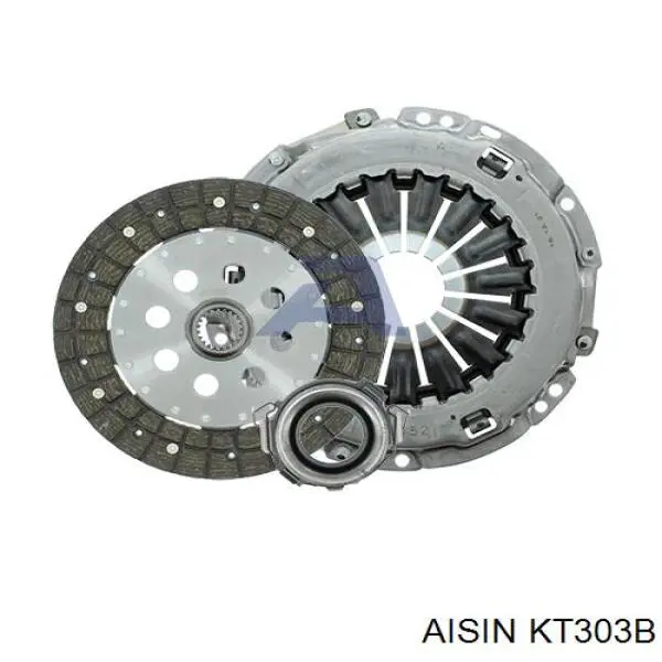 Купить KT303B Aisin Комплект сцепления (диск, корзина, подшипник)