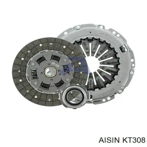 KT-308 Aisin kit de embraiagem (3 peças)