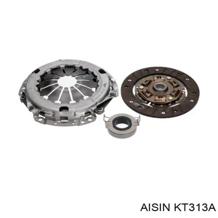 Купить KT313A Aisin Комплект сцепления (диск, корзина, подшипник)