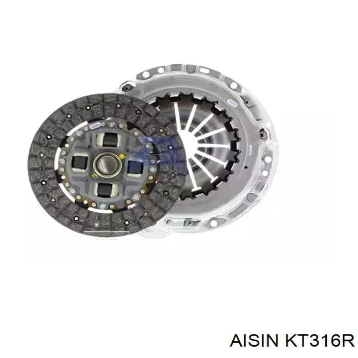 KT316R Aisin kit de embraiagem (3 peças)