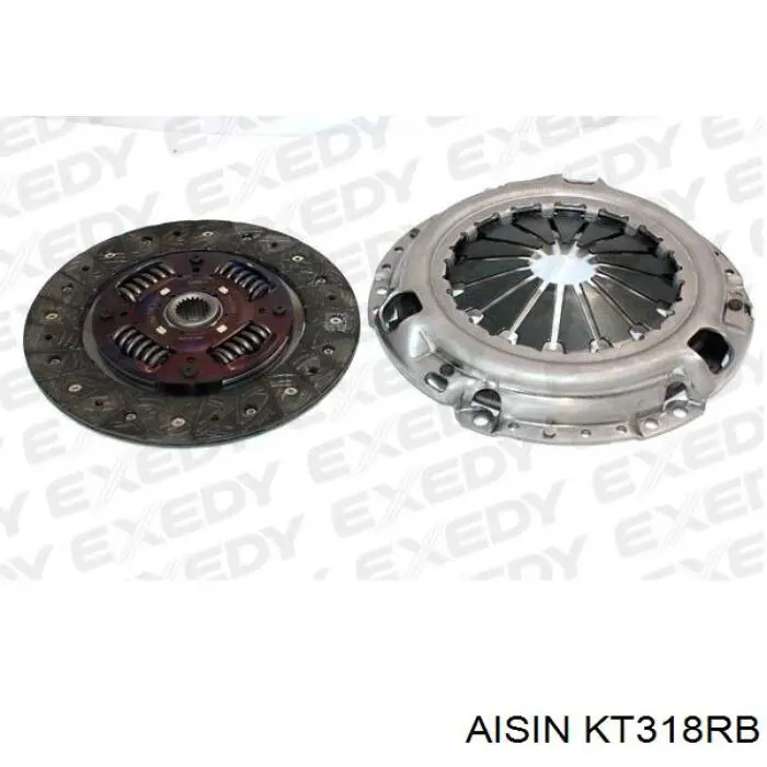 Купить KT318RB Aisin Комплект сцепления (диск, корзина, подшипник)
