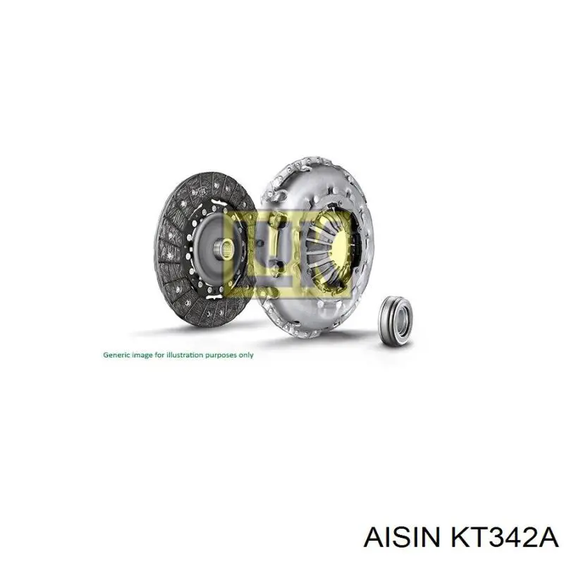 KT342A Aisin Сцепление в сборе