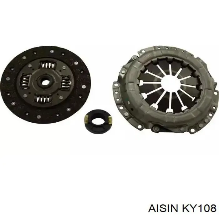 Купить KY108 Aisin Комплект сцепления (диск, корзина, подшипник)