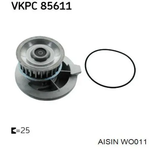 Купить WO011 Aisin Насос охлаждения
