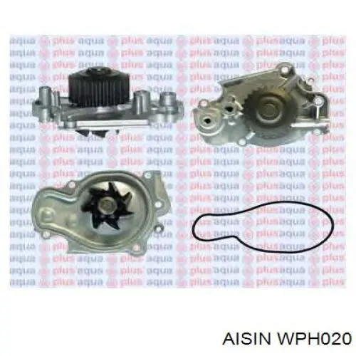 Помпа охлаждения Aisin WPH020 цена, от 20.53 USD