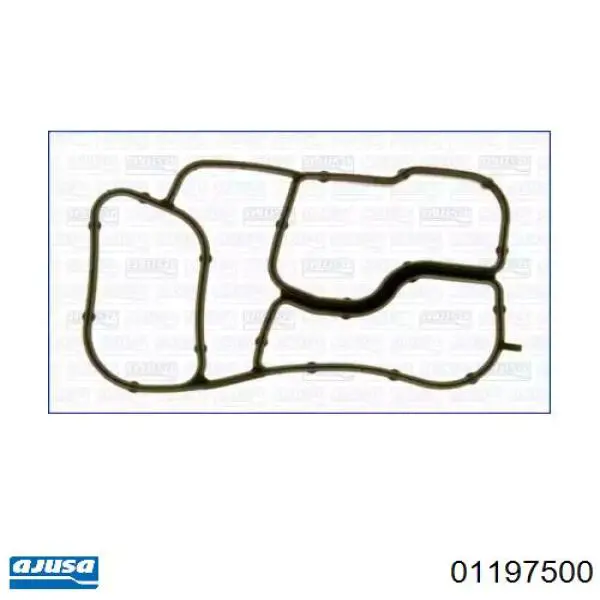 01197500 Ajusa vedante do radiador de óleo