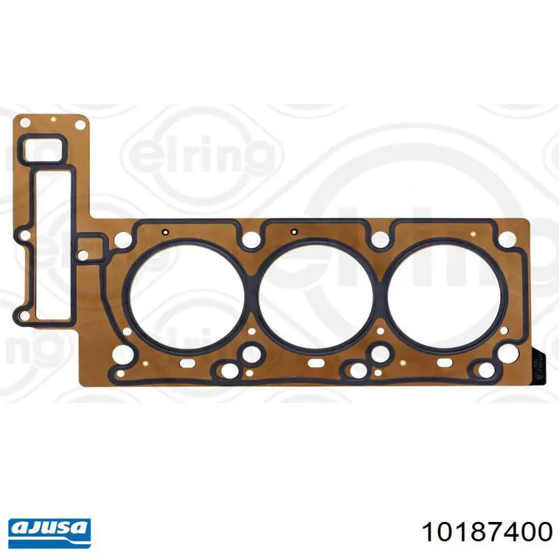 Левая прокладка ГБЦ 10187400 Ajusa