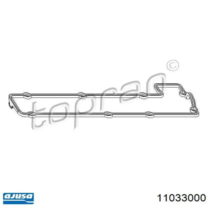 Junta de la tapa de válvulas del motor 11033000 Ajusa