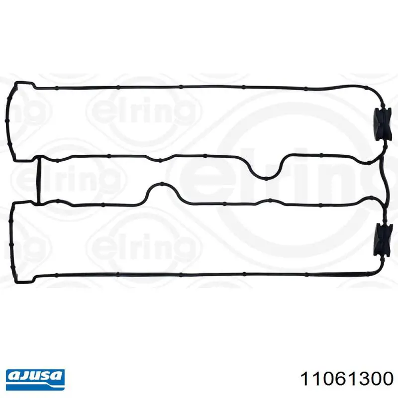 Junta, tapa de culata de cilindro izquierda 11061300 Ajusa