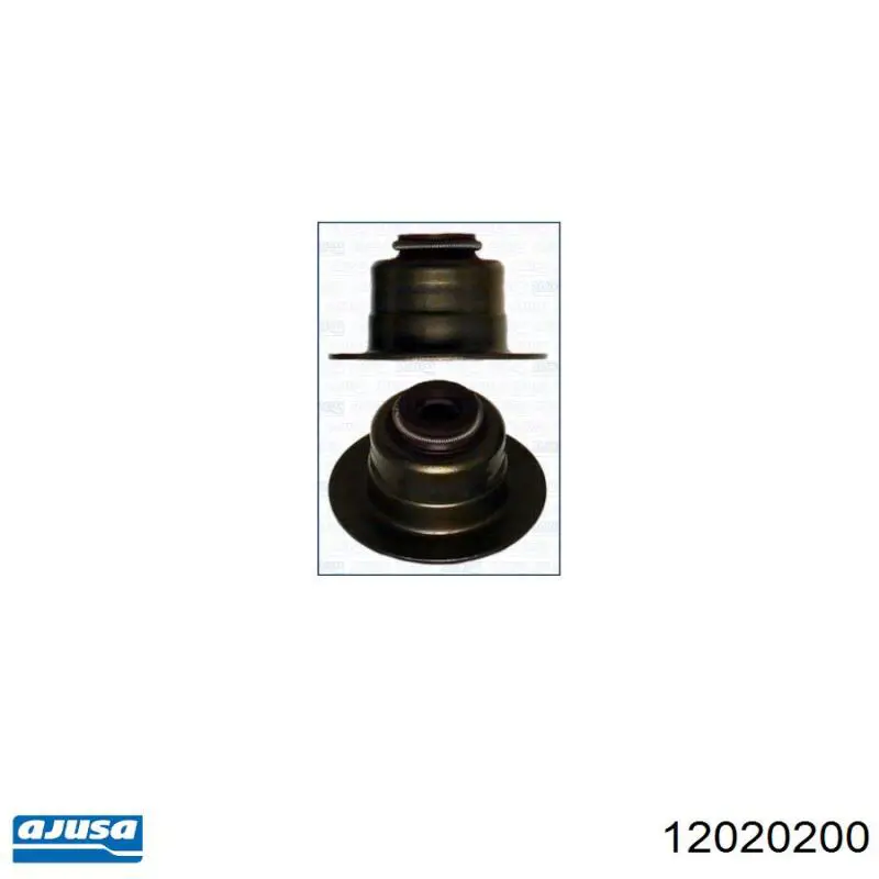 12020200 Ajusa сальник клапана (маслосъемный, впуск/выпуск)