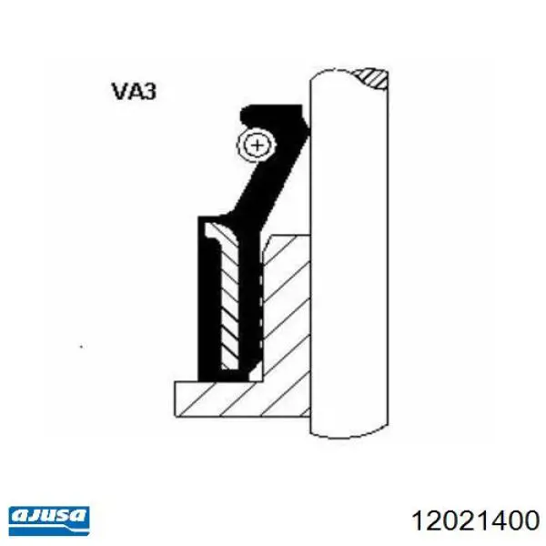Маслосъемный сальник выпускного клапана 9008031065 Daihatsu