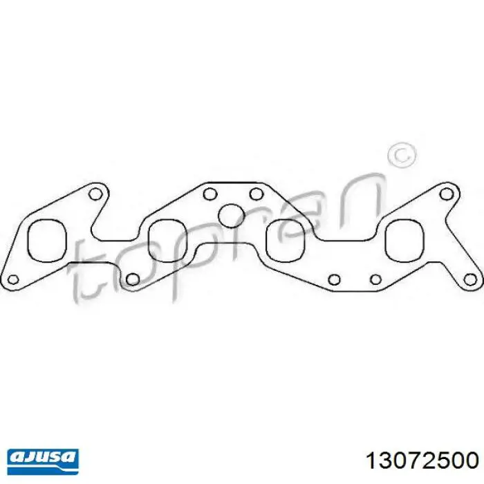 Junta, colector de admisión 13072500 Ajusa