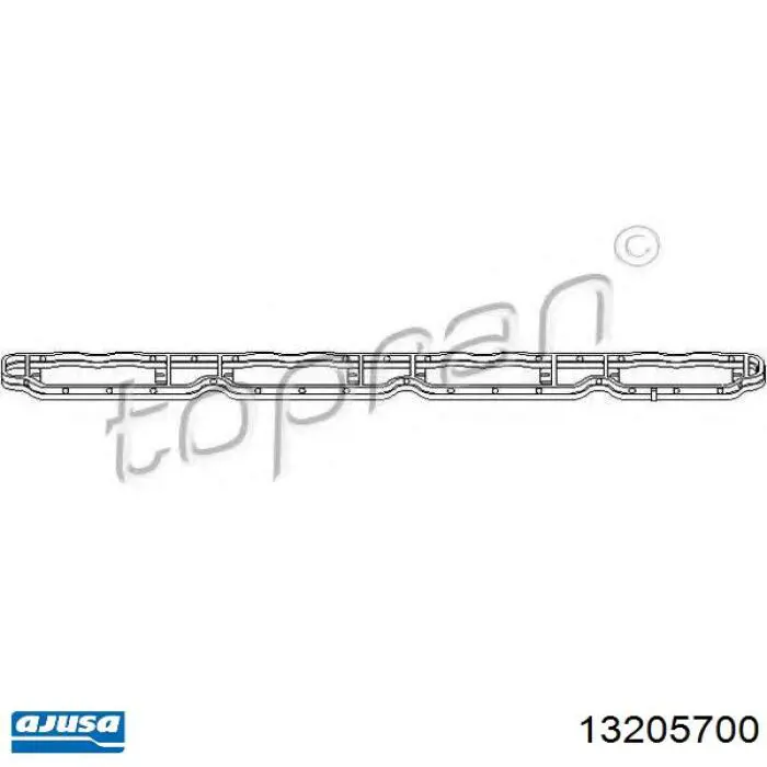 Junta, colector de admisión 13205700 Ajusa