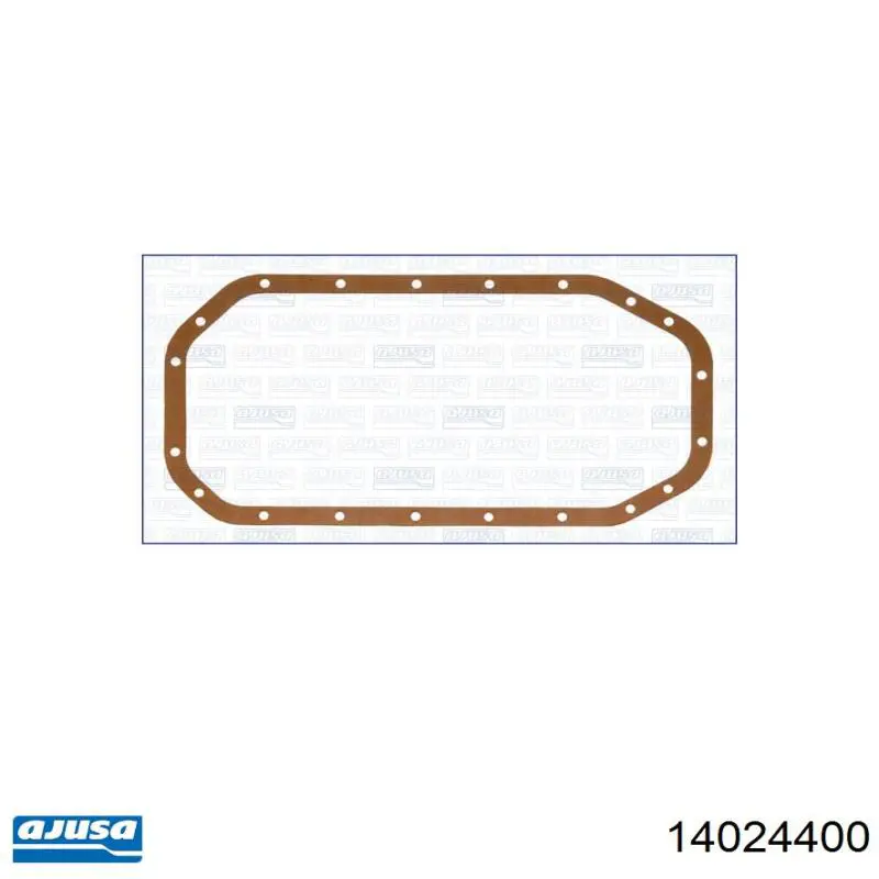Прокладка поддона картера 14024400 Ajusa
