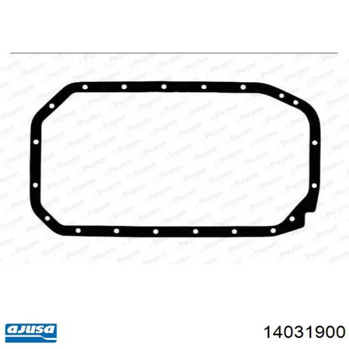 Прокладка поддона картера 14031900 Ajusa