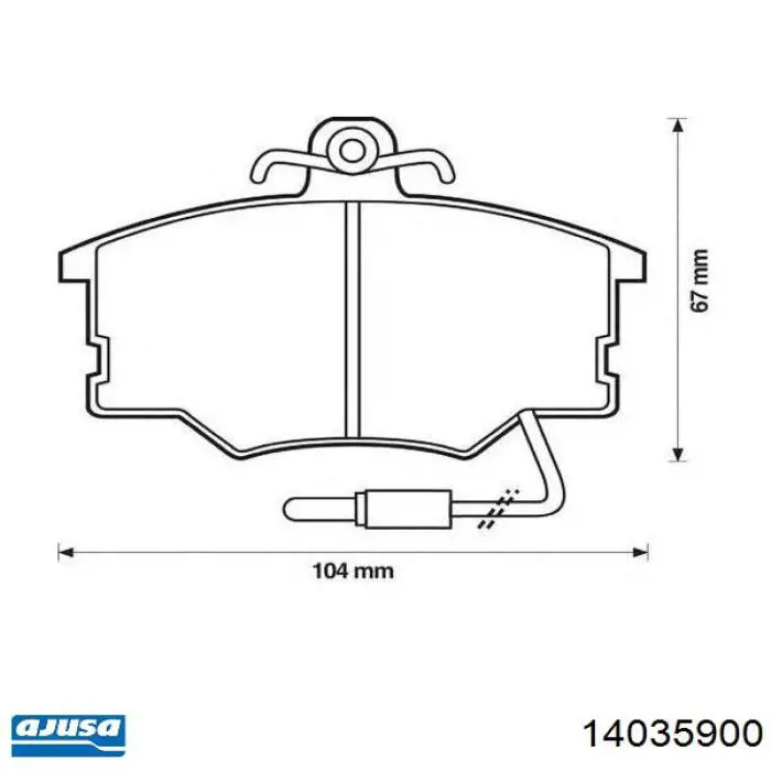 14035900 Ajusa