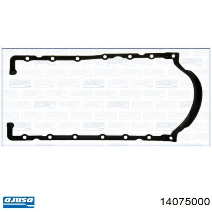 Прокладка поддона картера 14075000 Ajusa