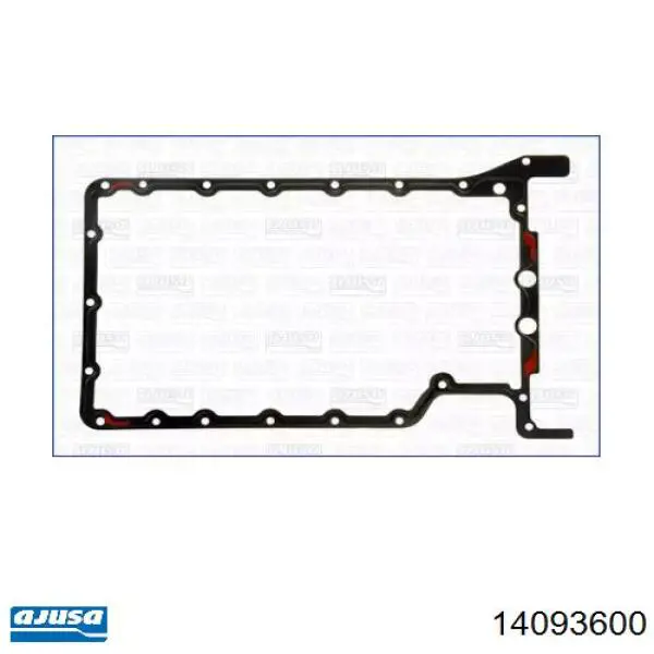 Прокладка поддона картера 14093600 Ajusa