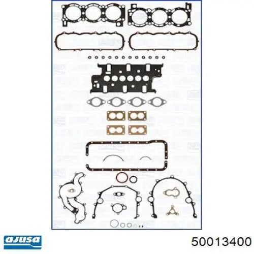 Комплект прокладок двигателя 50013400 Ajusa