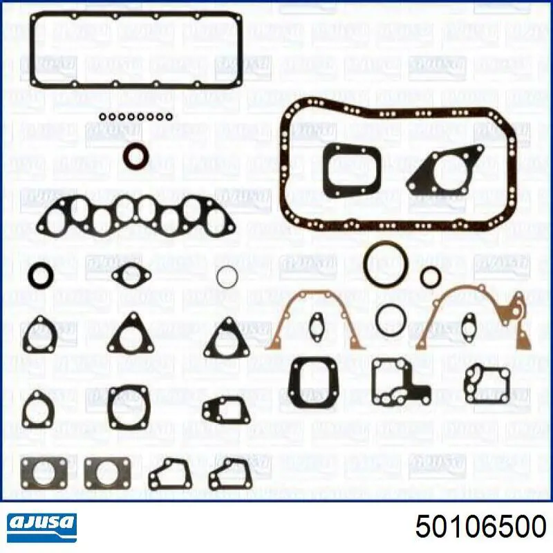 5893401 Fiat/Alfa/Lancia kit de vedantes de motor completo