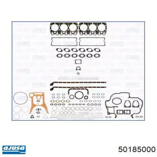 Нижний комплект прокладок двигателя 50185000 Ajusa