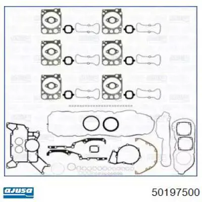 Комплект прокладок двигателя 50197500 Ajusa