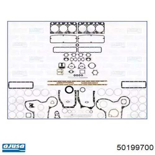Комплект прокладок двигателя 50199700 Ajusa