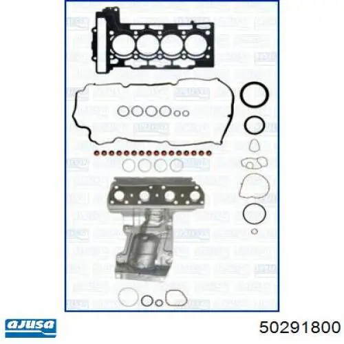 Комплект прокладок двигателя полный на Citroen C3 Picasso 