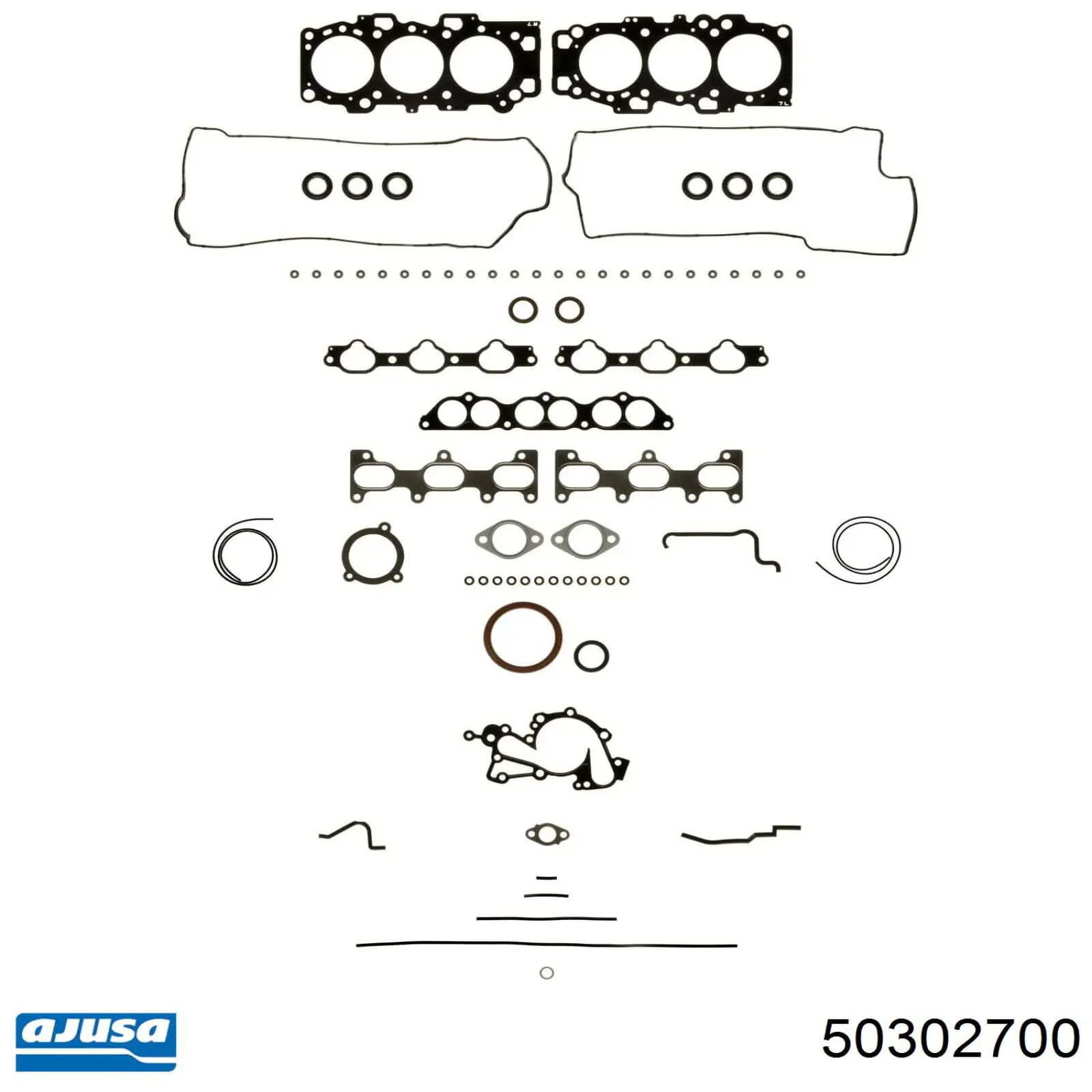 Комплект прокладок двигателя KSH7110270 Hyundai/Kia