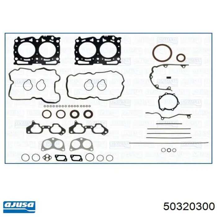 Kit de vedantes de motor completo para Subaru Legacy (B13)