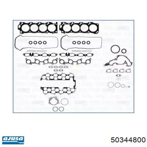 411150180 Toyota Комплект прокладок на двигатель