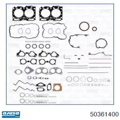 Полный комплект прокладок двигателя Subaru 10105AB080 цена, от 524.64 USD
