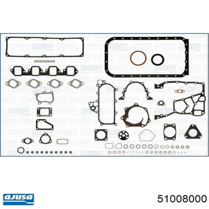 Комплект прокладок двигателя 51008000 Ajusa